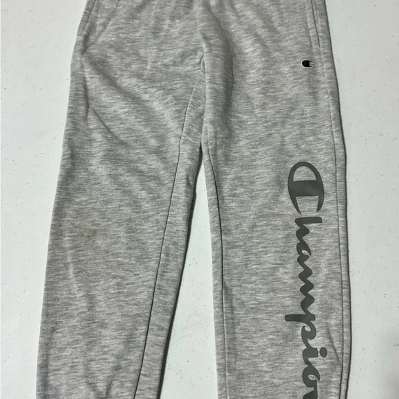 Champion Kids Light Gray Joggers - Picture 1 of 4